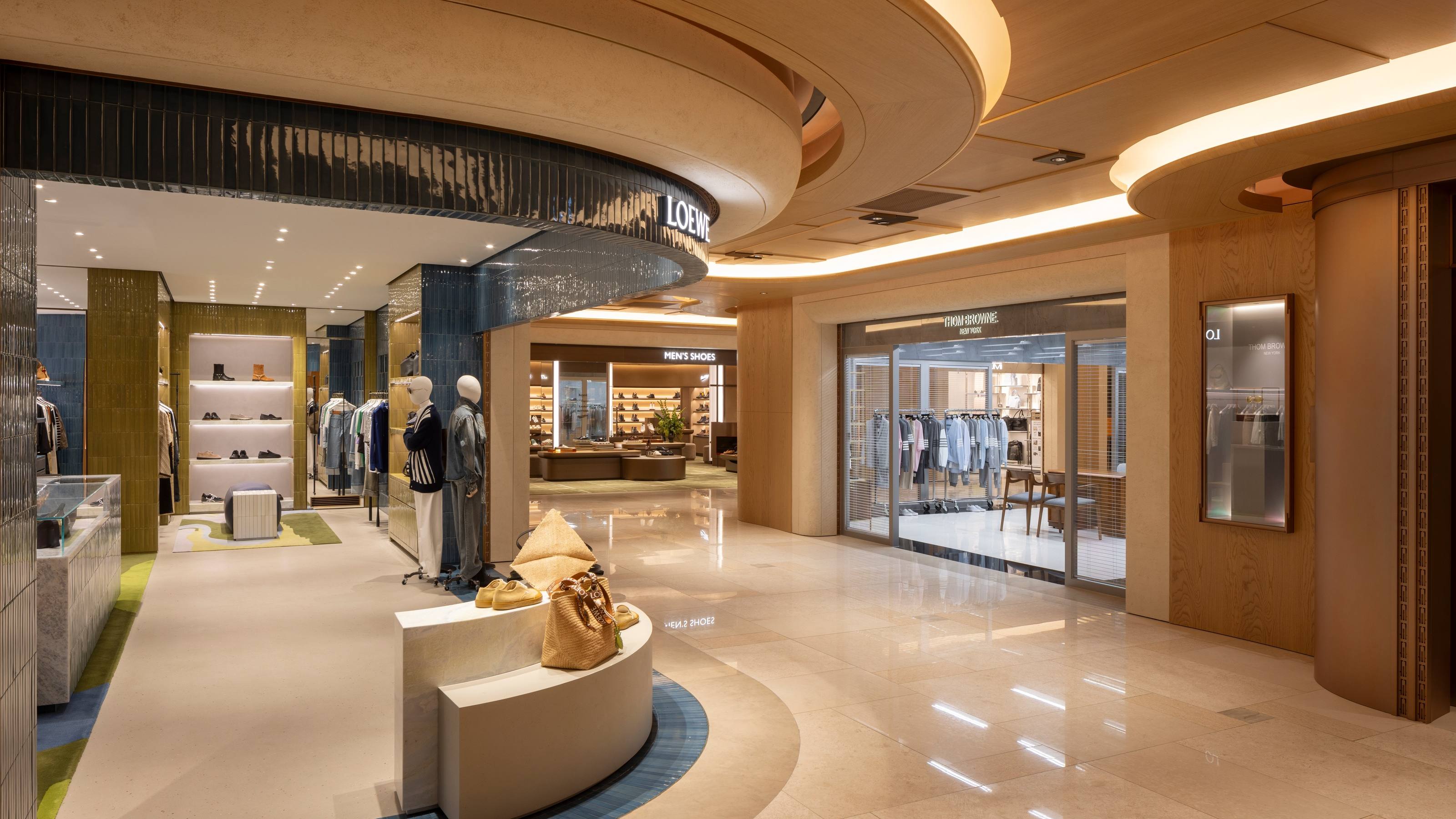 Shinsegae Gangnam-Men's Luxury — interior by Studio Writers
