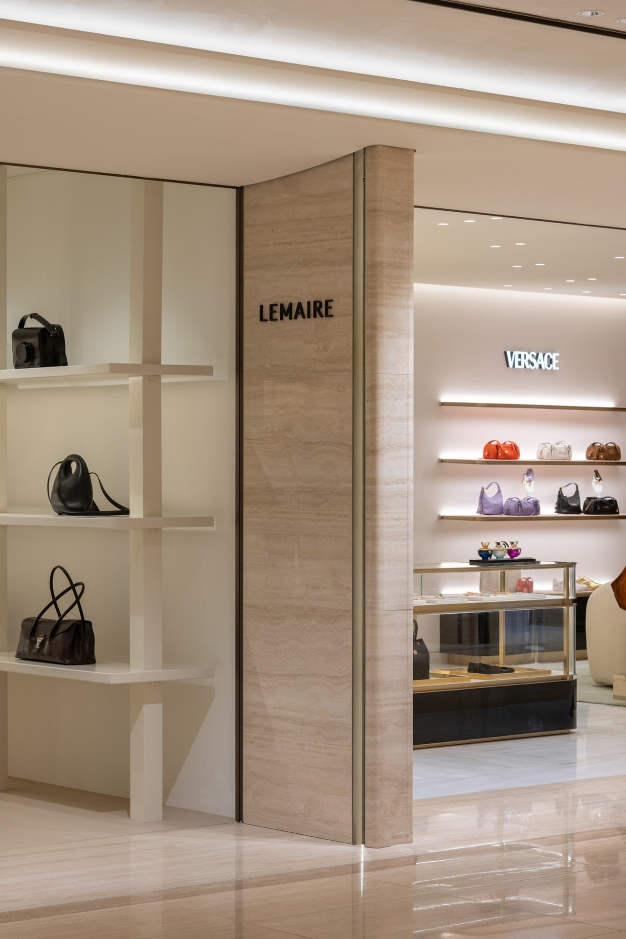 Shinsegae The Main-Luxury Designer — Material & Finish